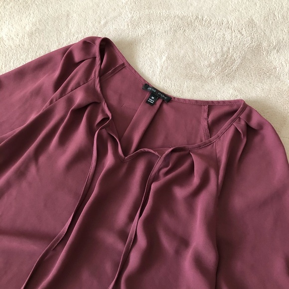 Moa Moa Tops - Pink Short Sleeve Blouse